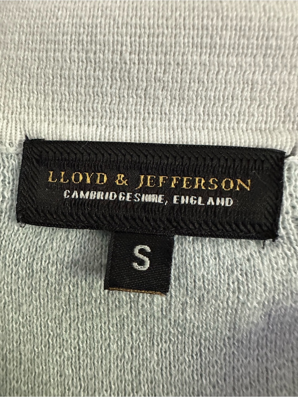 Size S Lloyd & Jefferson Men’s Vintage Retro Textured Knit Polo Shirt - Picture 6 of 7